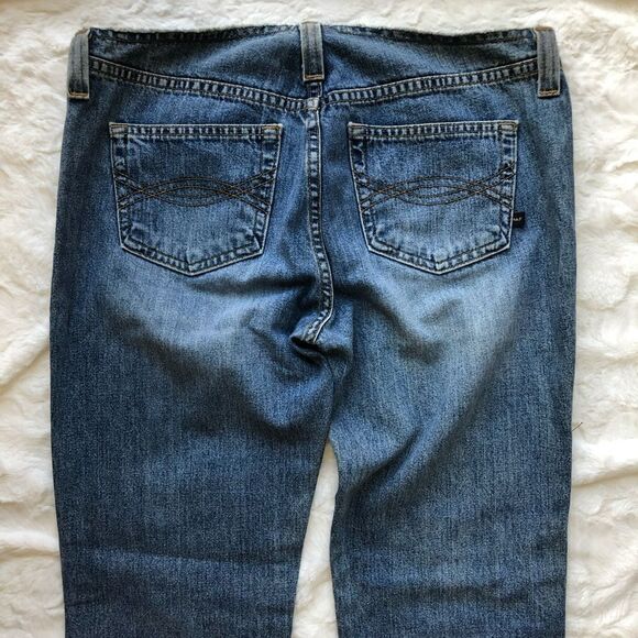 Abercrombie & Fitch Y2K Low Rise Patch Pocket Denim Jeans - Women’s 4 - Picture 5 of 8